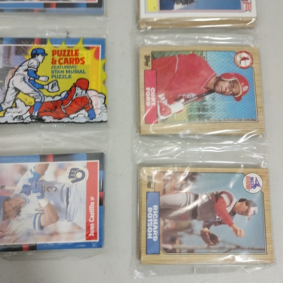 Topps 1987, 1988 & Donruss Baseball Cards Bundle 3 Packs NEW #A017 - Picture 5 of 10